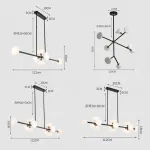 Подвесной светильник TOWN 6 от ImperiumLoft