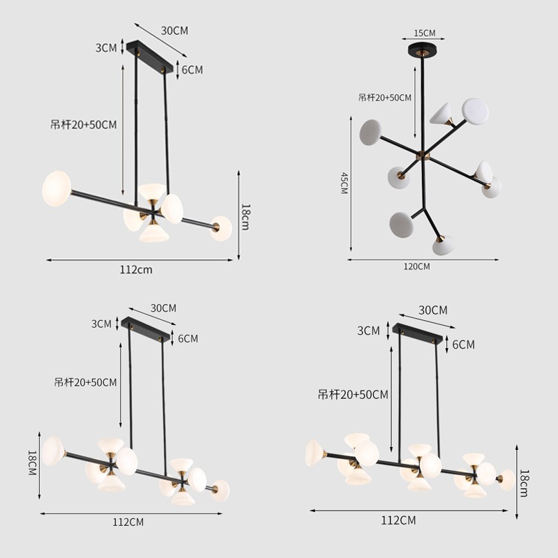 Подвесной светильник TOWN 6 от ImperiumLoft
