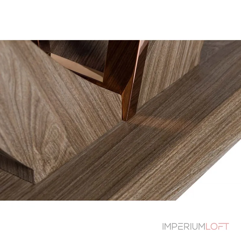 Консоль со стеклом бежевая 30B-791-2 от ImperiumLoft Консоль со стеклом бежевая 30B-791-2 от ImperiumLoft