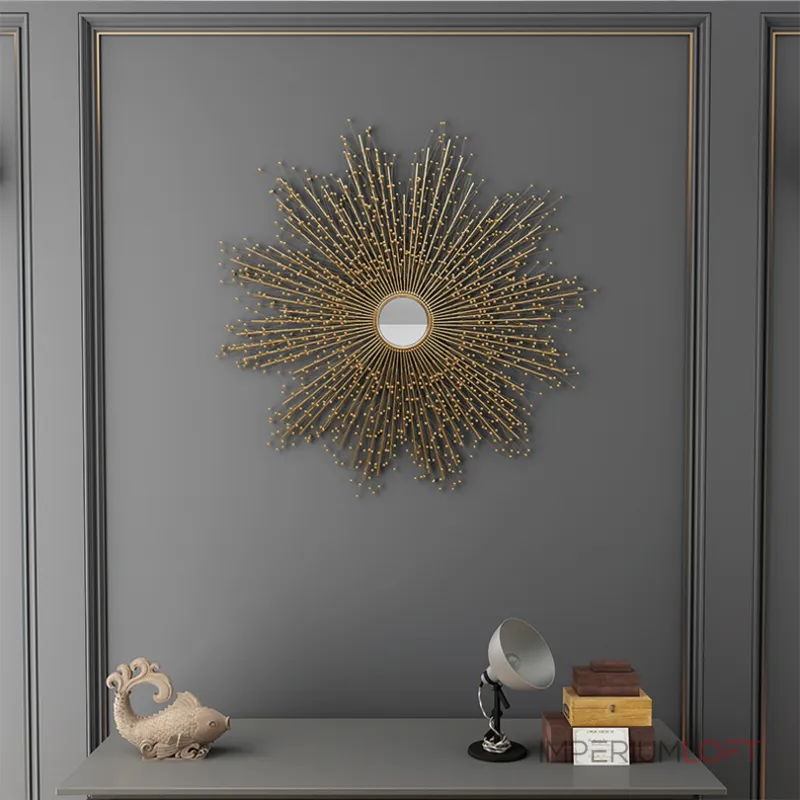 Дизайнерский настенный декор зеркало LaLume-KKK00229 от ImperiumLoft