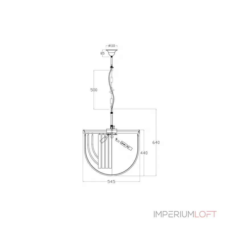Подвесная люстра 20MD3279-6 Подвесная люстра 20MD3279-6