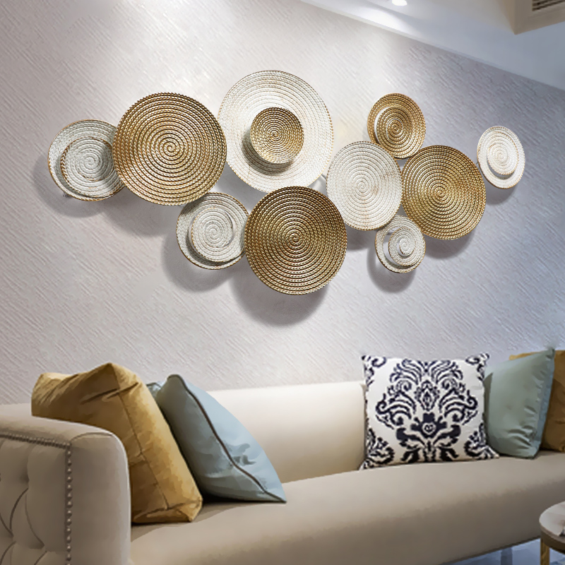 Дизайнерский настенный декор круги LaLume-KKK00121 от ImperiumLoft