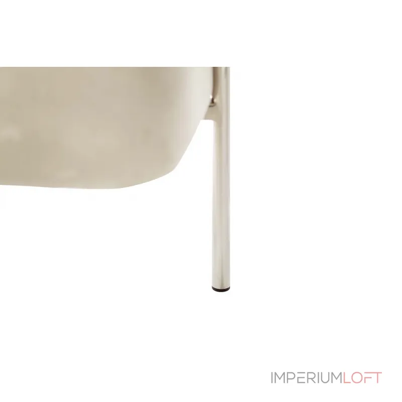 Банкетка бежевая велюровая GY-BEN7772-BG от ImperiumLoft