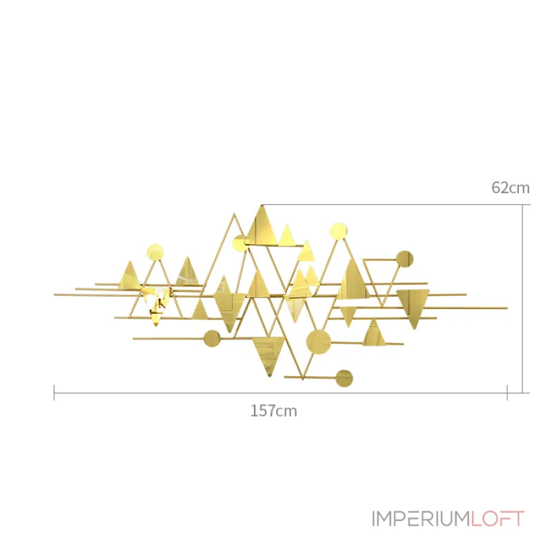 Дизайнерский настенный декор LaLume-KKK00194 от ImperiumLoft