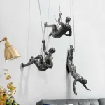 Дизайнерский настенный декор статуэтки LaLume-KKK00235 от ImperiumLoft