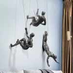 Дизайнерский настенный декор статуэтки LaLume-KKK00235 от ImperiumLoft