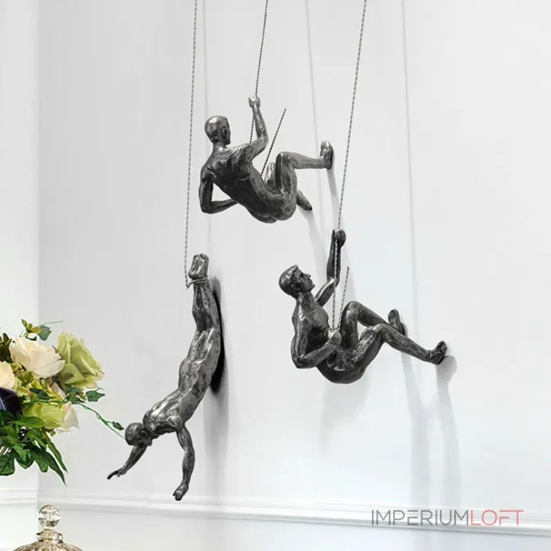 Дизайнерский настенный декор статуэтки LaLume-KKK00235 от ImperiumLoft