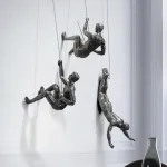 Дизайнерский настенный декор статуэтки LaLume-KKK00235 от ImperiumLoft