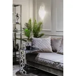 Столик приставной серебряный 13RXET3043-SILVER от ImperiumLOFT от ImperiumLoft