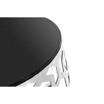 Столик приставной серебряный 13RXET3043-SILVER от ImperiumLOFT от ImperiumLoft