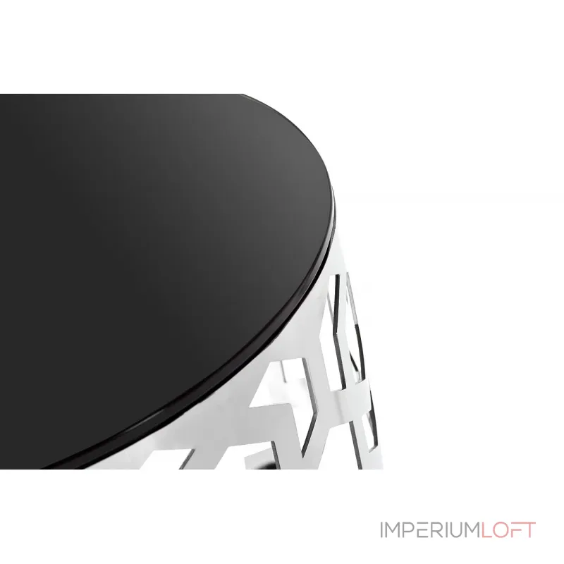 Столик приставной серебряный 13RXET3043-SILVER от ImperiumLOFT от ImperiumLoft
