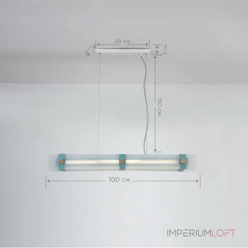 Подвесной светильник ALSTER Черный от ImperiumLoft