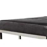 Банкетка велюровая серая 47ED-BEN005-GR от ImperiumLoft