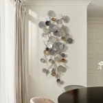 Дизайнерский настенный декор цветы LaLume-KKK00124 от ImperiumLoft