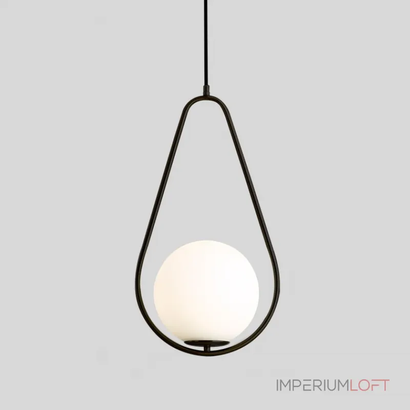 Подвесной светильник HOOP DROP Black от ImperiumLoft