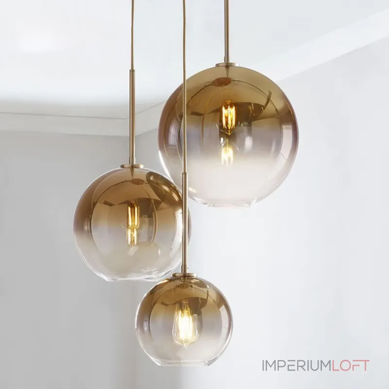 Подвесной светильник PASSAGE ONE D30 Gold от ImperiumLoft