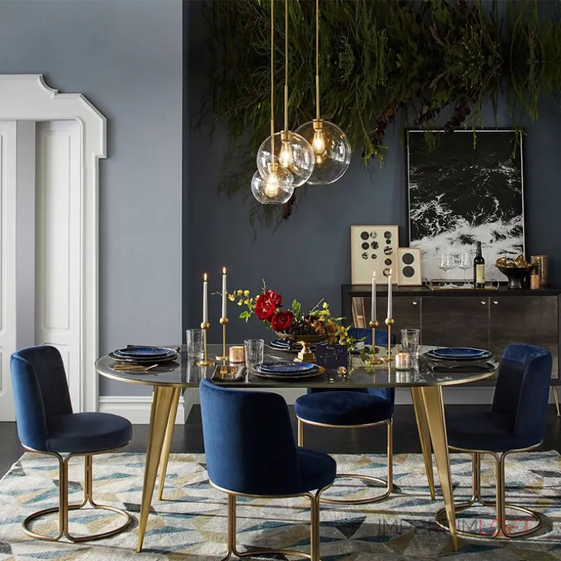 Подвесной светильник PASSAGE ONE D30 Gold от ImperiumLoft