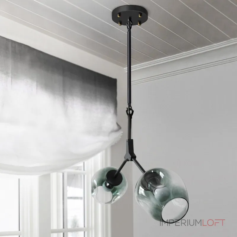 Подвесной светильник ADEL-ONE L1 Cognac Black Подвесной светильник ADEL-ONE L1 Cognac Black