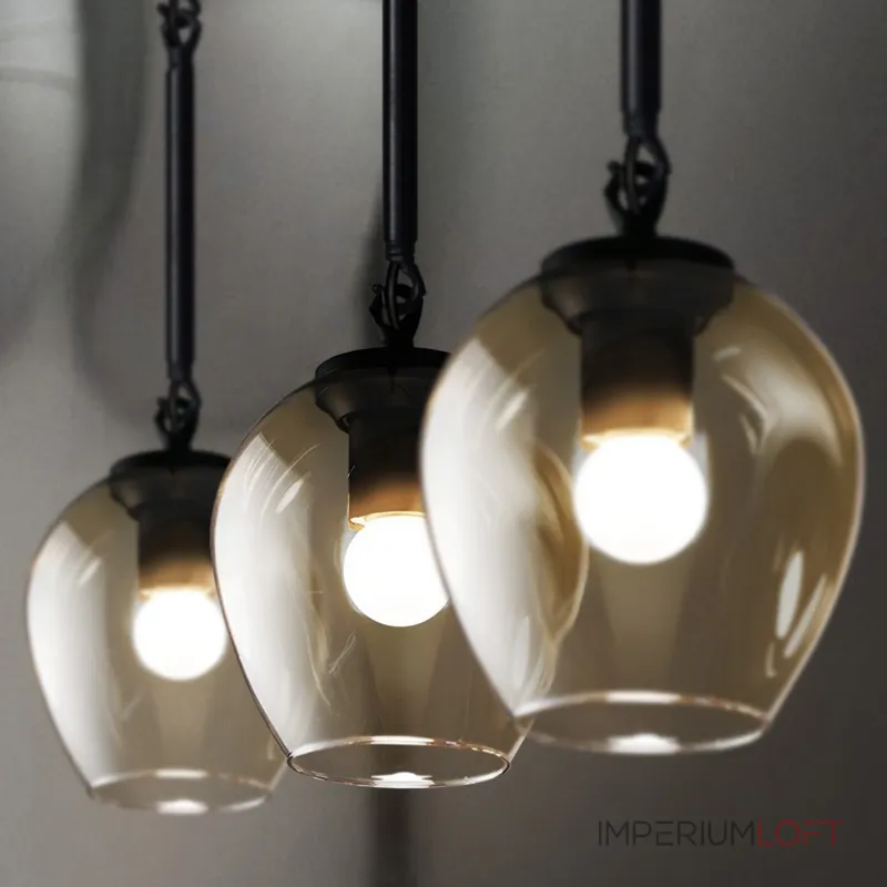 Подвесной светильник ADEL-ONE L1 Cognac Black Подвесной светильник ADEL-ONE L1 Cognac Black