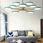 Люстра на штанге TURNA DBL L10 Pink