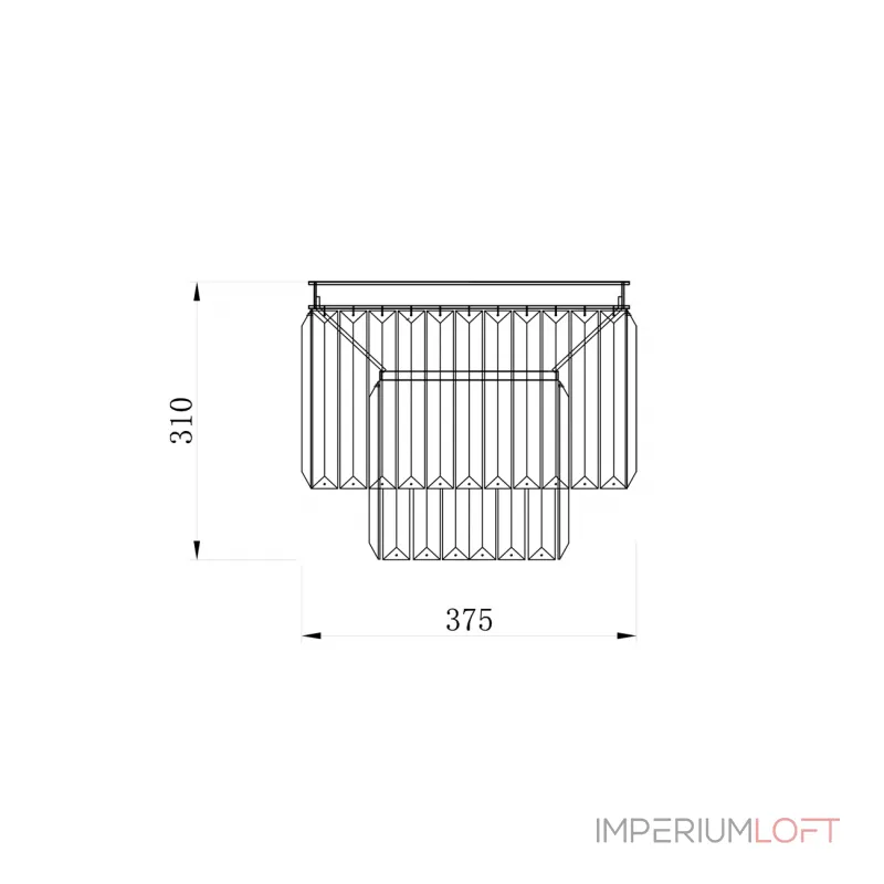 Бра настенное из дымчатого стекла 15-B6901-2NI от ImperiumLOFT от ImperiumLoft Бра настенное из дымчатого стекла 15-B6901-2NI от ImperiumLOFT от ImperiumLoft
