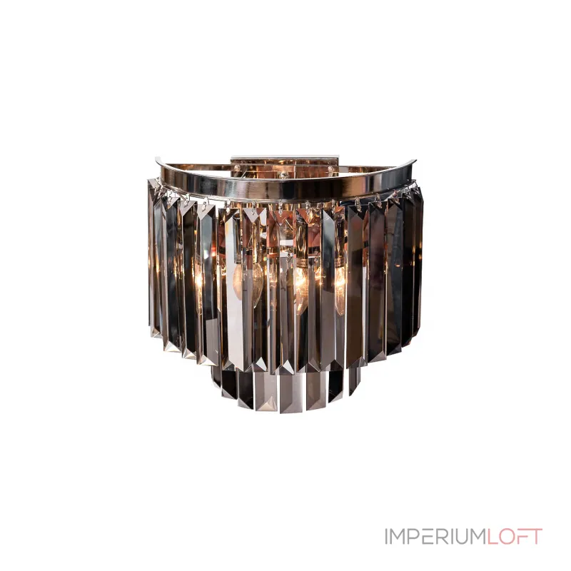 Бра настенное из дымчатого стекла 15-B6901-2NI от ImperiumLOFT от ImperiumLoft Бра настенное из дымчатого стекла 15-B6901-2NI от ImperiumLOFT от ImperiumLoft