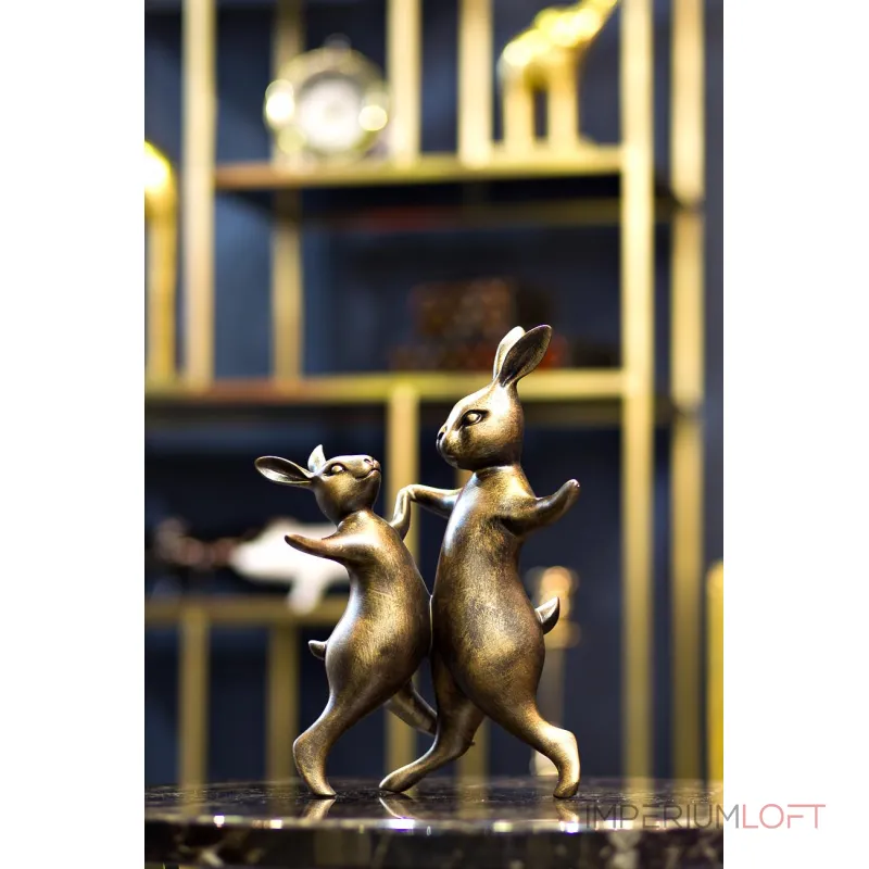 Статуэтка Танцующие кролики D1831 от ImperiumLoft Статуэтка Танцующие кролики D1831 от ImperiumLoft