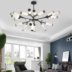 Люстра на штанге RAMOSE А10 Золото