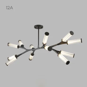 Люстра на штанге RAMOSE А12 Золото