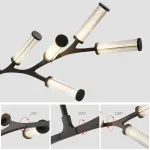 Люстра на штанге RAMOSE А10 Золото