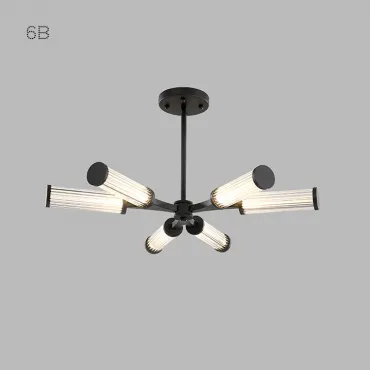 Люстра на штанге RAMOSE В6 Золото