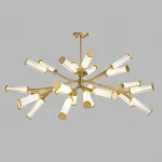 Люстра на штанге RAMOSE В24 Золото