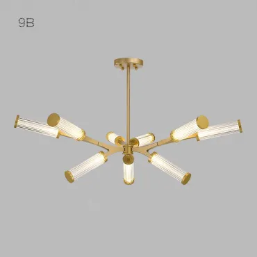 Люстра на штанге RAMOSE В9 Золото