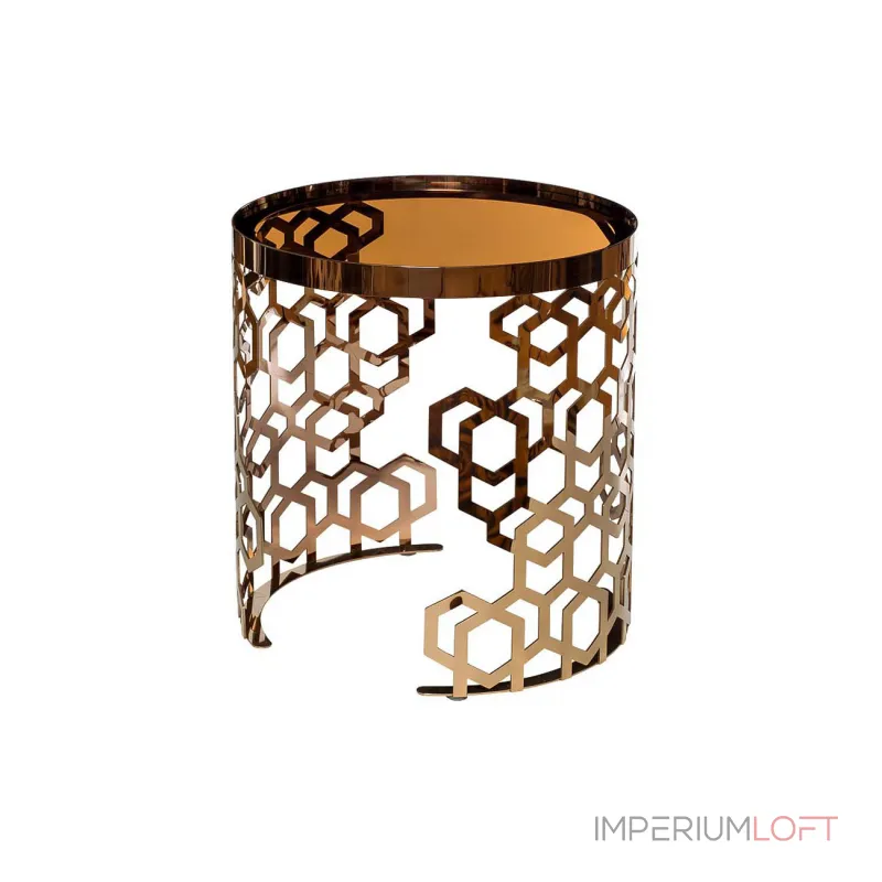 Журнальный стол круглый 13RXET8011-GOLD от ImperiumLoft Журнальный стол круглый 13RXET8011-GOLD от ImperiumLoft