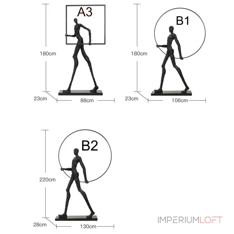 Дизайнерская скульптура LaLume-SKT00149 от ImperiumLoft Дизайнерская скульптура LaLume-SKT00149 от ImperiumLoft