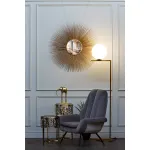 Журнальный столик круглый золотой 13RXFS5080M-GOLD от ImperiumLoft