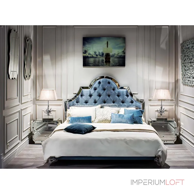 Тумбочка прикроватная зеркальная KFC939 от ImperiumLOFT от ImperiumLoft