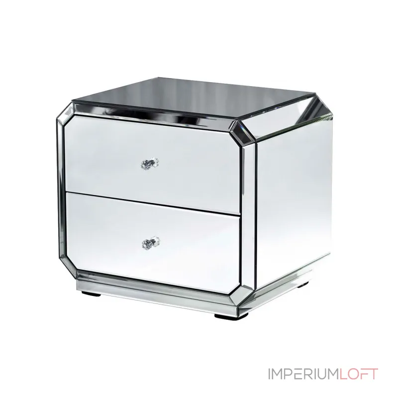 Тумбочка прикроватная зеркальная KFC939 от ImperiumLOFT от ImperiumLoft