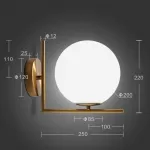 Настенный светильник STEM WALL от ImperiumLoft