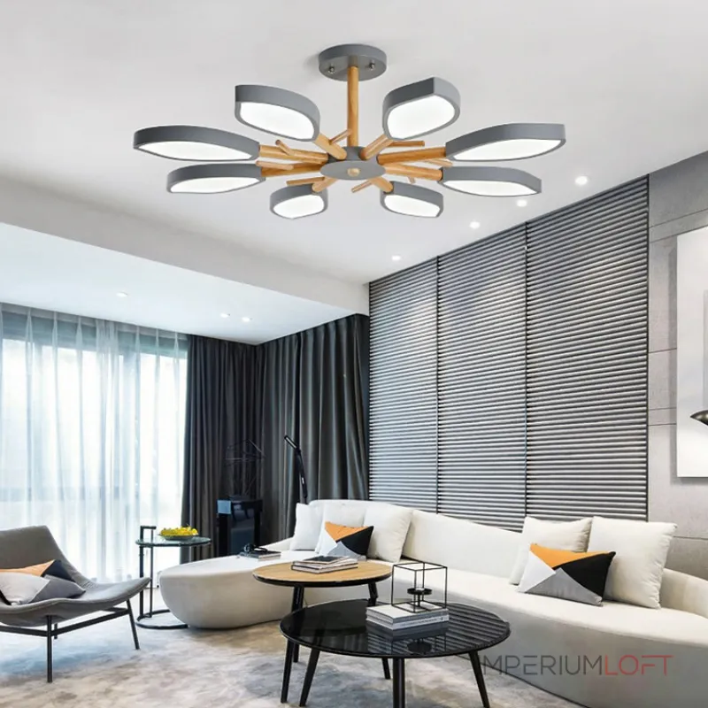 Потолочная люстра FRIM L3 Green