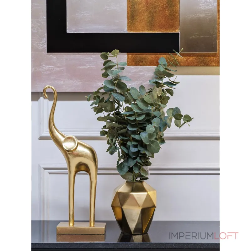 Статуэтка Слон C1292 зол. от ImperiumLoft (540 мм)