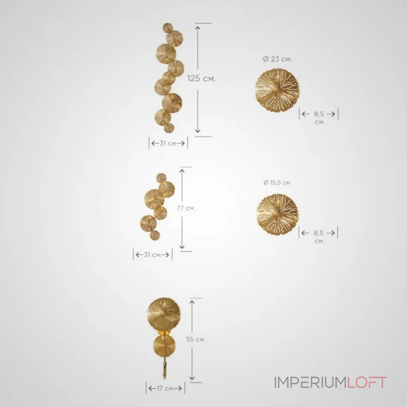 Настенный светильник INCA WALL C от ImperiumLoft Настенный светильник INCA WALL C от ImperiumLoft