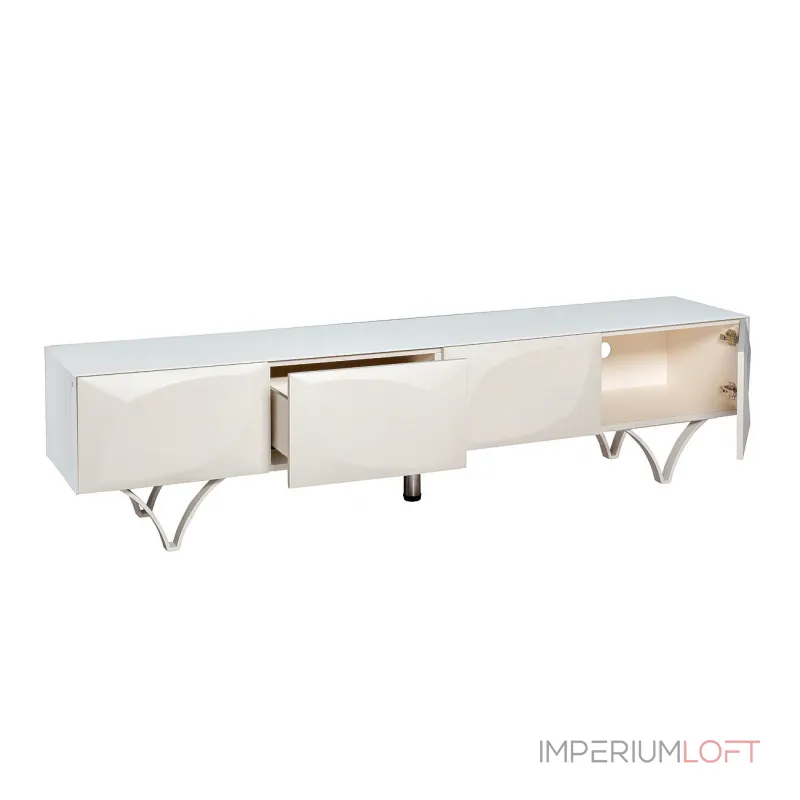 Тумба под телевизор Quadro с дверцами 58DB-TV15873 от ImperiumLoft Тумба под телевизор Quadro с дверцами 58DB-TV15873 от ImperiumLoft