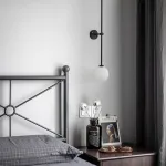 Настенный светильник LINES Ball 150 Black от ImperiumLoft