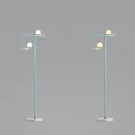 Напольный светильник BIRDS Черный от ImperiumLoft