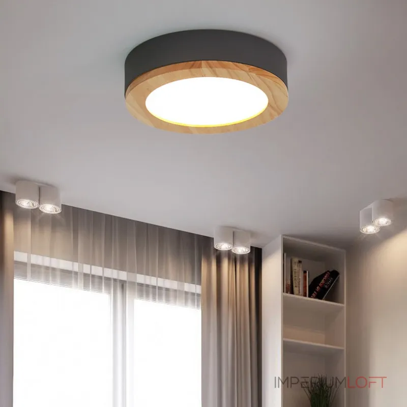 Потолочный светильник WUDDA D30 Розовый