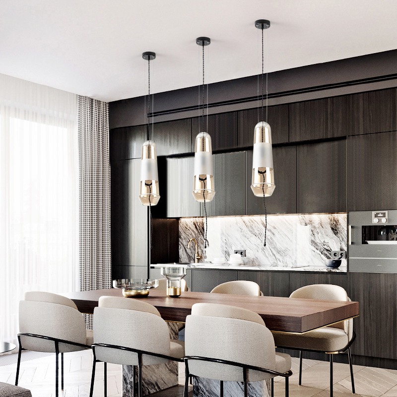 Подвесной светильник FRAGA Transparent от ImperiumLoft