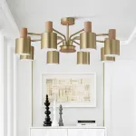 Потолочная люстра INGRID 8 metal