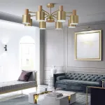 Потолочная люстра INGRID 6 metal