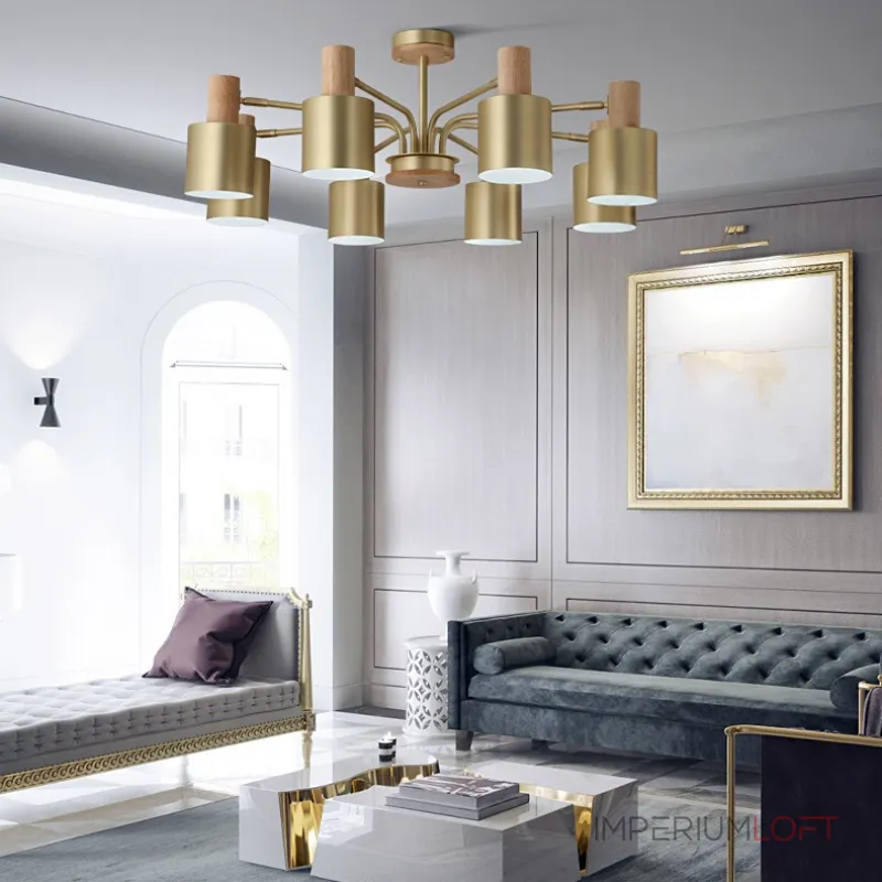 Потолочная люстра INGRID 6 metal